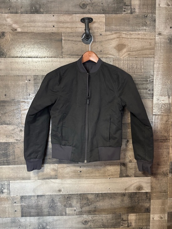 lululemon athletica Jackets & Blazers - lululemon athletica Black Reversable Bomber Jacket Size 4